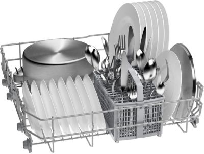 Lave-vaisselle encastrable 12 couverts Bosch SMV26AX01F L. 60 cm blanc