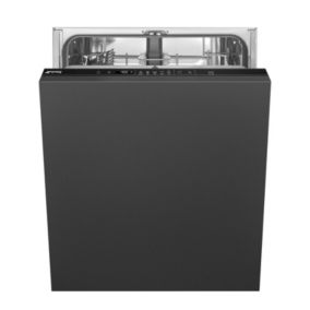 Lave-vaisselle encastrable 13 couverts l. 60 cm STL262D Smeg noir