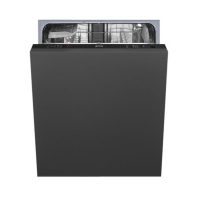Lave-vaisselle encastrable 13 couverts Universel l. 60 cm STL2501CFR Smeg noir