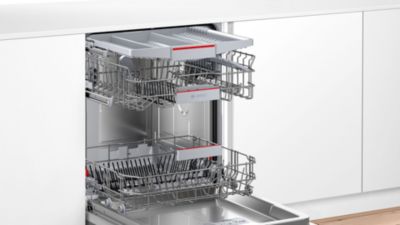 Lave-vaisselle encastrable 14 couverts Bosch SMV4EVX02F L. 44.8 cm blanc