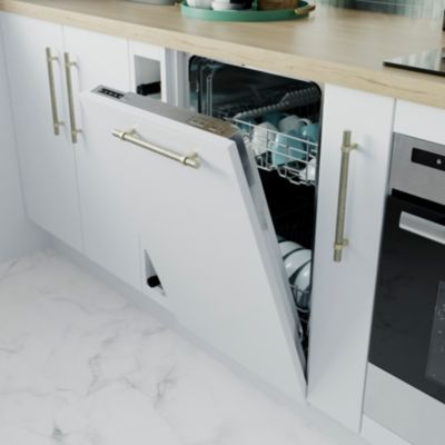 Lave-vaisselle encastrable 9 couverts BI45DISHEU L. 45 cm inox