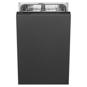 Lave-vaisselle encastrable 9 couverts Universel l. 45 cm ST4522IN Smeg noir
