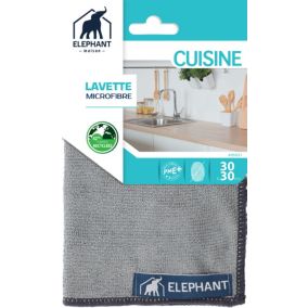 Lavette en microfibre pour la cuisine Elephant