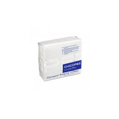Lavette plus Chicopée 43x36cm BLANCHE Lot de 25