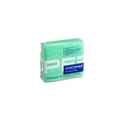 Lavette plus Chicopée 43x36cm VERTE Lot de 25