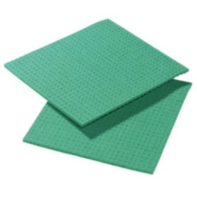 Lavettes Spongyl vertes Lot de 10