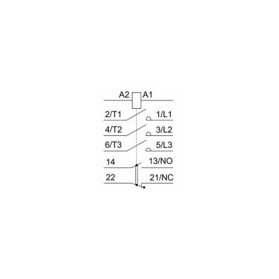 Lc1d09jd Schneider - Contacteur Moteur Triphasé - 3no - 9a - Bobine 12vcc - Vis étrier - Tesys Lc1d09
