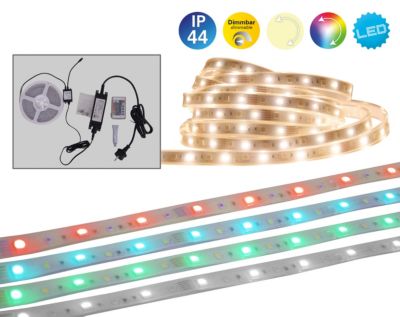 Le LED 'Stripe' outdoor 500 cm, 24 watts, blanc chaud, avec changement ...
