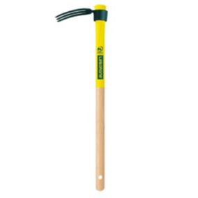 Leborgne Croc 3 dents Compact - manche bois 50 cm certifié PEFC 100%