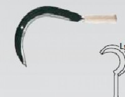 Leborgne Faucille à herbe coudée - 42 cm