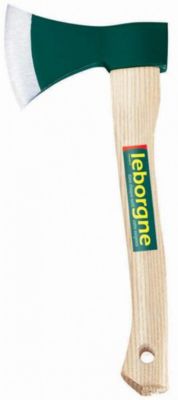 Leborgne Hachette manche galbé 0,6 kg - manche bois