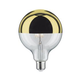 LED G125 Calotte réflectrice 600lm E27 2700K 6,5W 230V Doré gradable