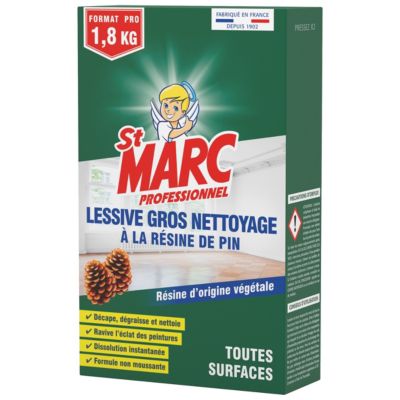 Lessive à la résine de pin St Marc Pro 1,8kg Castorama