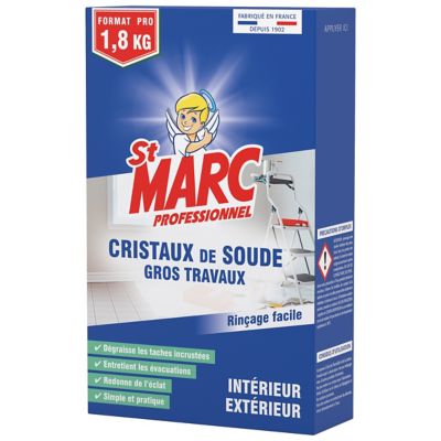 Lessive aux cristaux de soude St Marc 1.8kg Castorama
