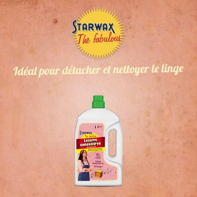 Lessive liquide Starwax The fabulous 1,5 L