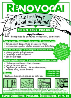 Lessive Rénovocai 1L