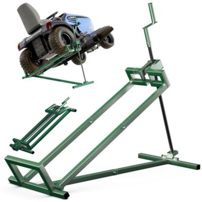 Leve tracteur Tondeuse Supporte 400 kg max Vert VOUNOT