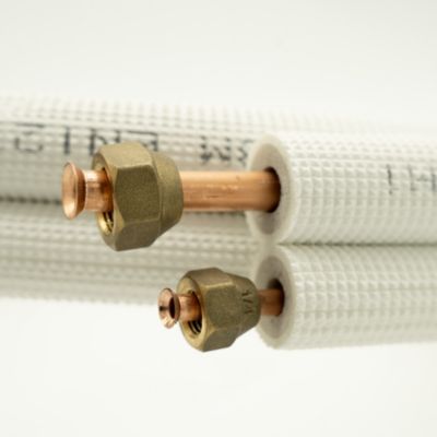 Liaison Frigorifique 1/4-3/8 Pré-Dudgeonnée Liaison Flare bi tube M1 Sannover 5 Mètres