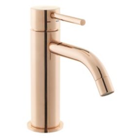 Light Mitigeur de lavabo avec mousseur M16x1, finition Rose Gold (LIG071ROSE)