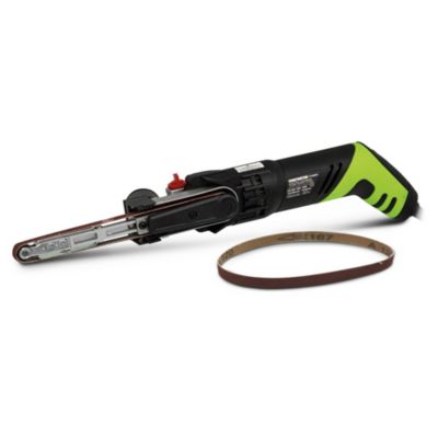 Lime électrique 260W - Vitesse variable - 130 mm + 2 bandes abrasives