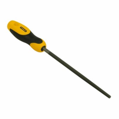 Lime ronde mi-douce 200 mm 291 - acier carbone, poignée ergonomique 0-22-444