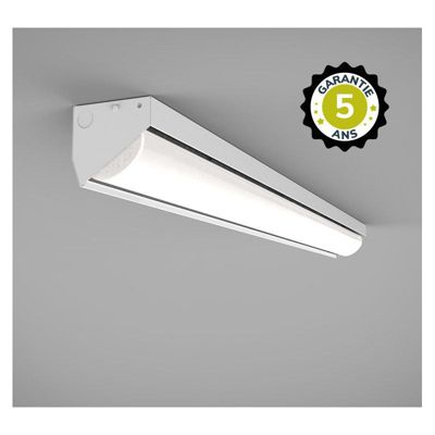 Linéaire LED Asymétrique Tableau - 25W 4000K - UGR19 - 1225mm - Blanc