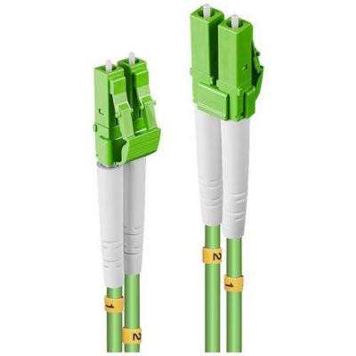 LINDY 46315 câble fibre optique OM5 LC-LC 15 m vert - duplex