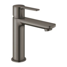 Lineare, mitigeur monocommande lavabo taille S, Hard Graphite brossé (23106AL1)