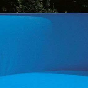 Liner bleu pour piscine bois intérieur 6,20 x 3,10 x 1,32 m