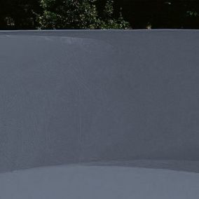 Liner gris pour piscine métal intérieur 4,90 x 3,70 x 1,32 m