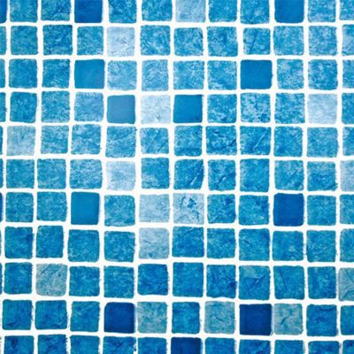 Liner Mosaïque pour Piscine Hors Sol bleu