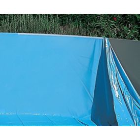 Liner piscine hors-sol ovale Toi SWIMPOOL LUXE 550x366x132cm couleur bleu