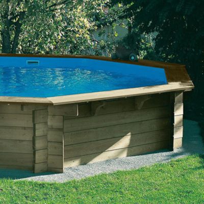 Liner Piscine Oogarden Nosy Be 120 Depuis 2017 Octogonal 4230X1147 Epaisseur Pro 75/100 Coloris Bleu
