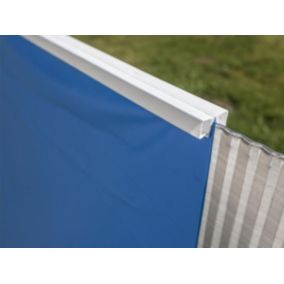 Liner seul bleu pour piscine acier en huit 6,40 x 3,90 x 1,22 m - Gré