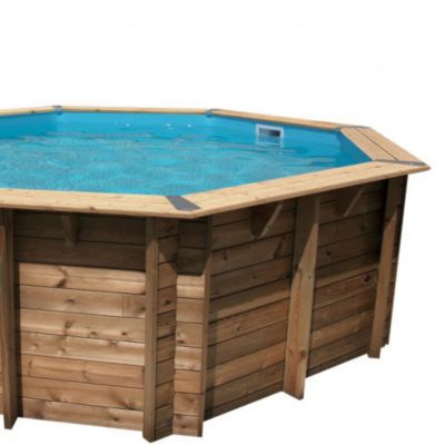 Liner seul Bleu pour piscine bois Océa diamètre 4,30 x 1,20 m - Ubbink