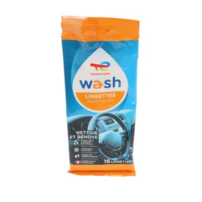 Lingettes plastiques Total Energies Wash