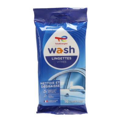 Lingettes vitres Total Energies Wash