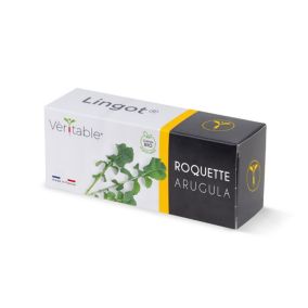 Lingot® pour potager d'intérieur Véritable® variété "Roquette bio" plantation toute l'année