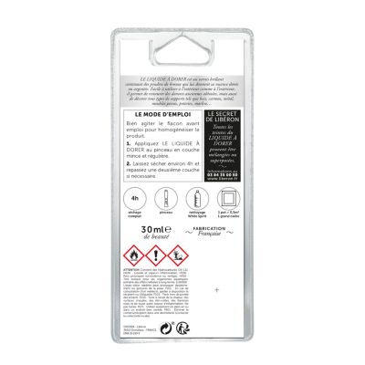 Liquide à dorer Libéron compiègne 30ml