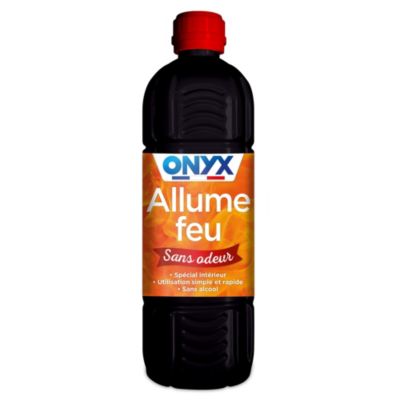Liquide allume-feu sans alcool Onyx en bouteille capacité 1 L