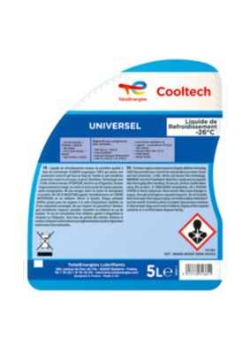 Liquide de refroidissement universel Total -26°C 5L