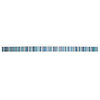 Listel bleu 2,5 x 50 cm Stripes