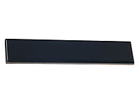 Listel noir 3 x 15 cm