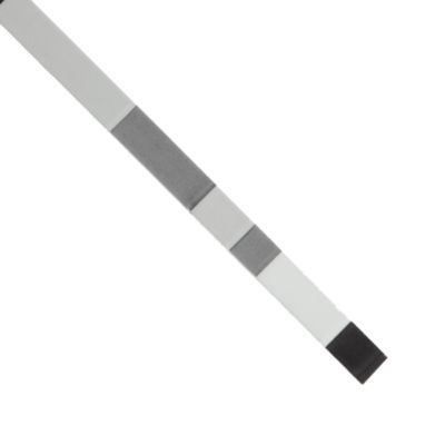 Listel noir brillant 2 x 40 cm Salerna GoodHome
