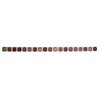 Listel rouge 2 x 40 cm Dots