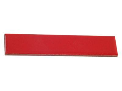 Listel rouge 3 x 15 cm | Castorama