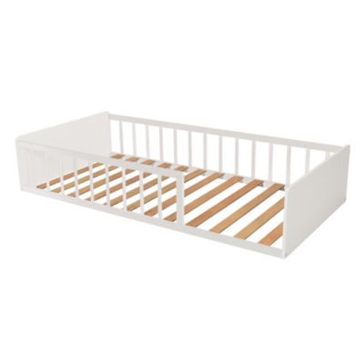 LIT 90x190 PILOU avec sommier / Blanc