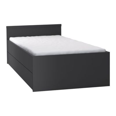 Lit 90x200cm avec tiroir de lit Vox Young User Noir