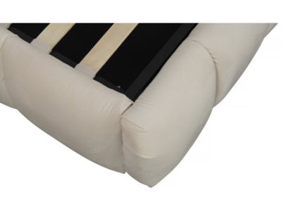 Lit avec coffre "Annie" 160 x 200 cm  Beige
