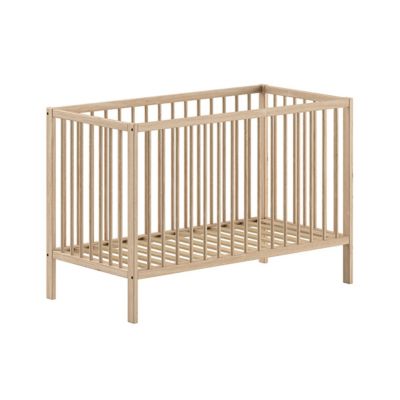Lit bebe 60x120 sommier inclus Vipack Meryl Bois
